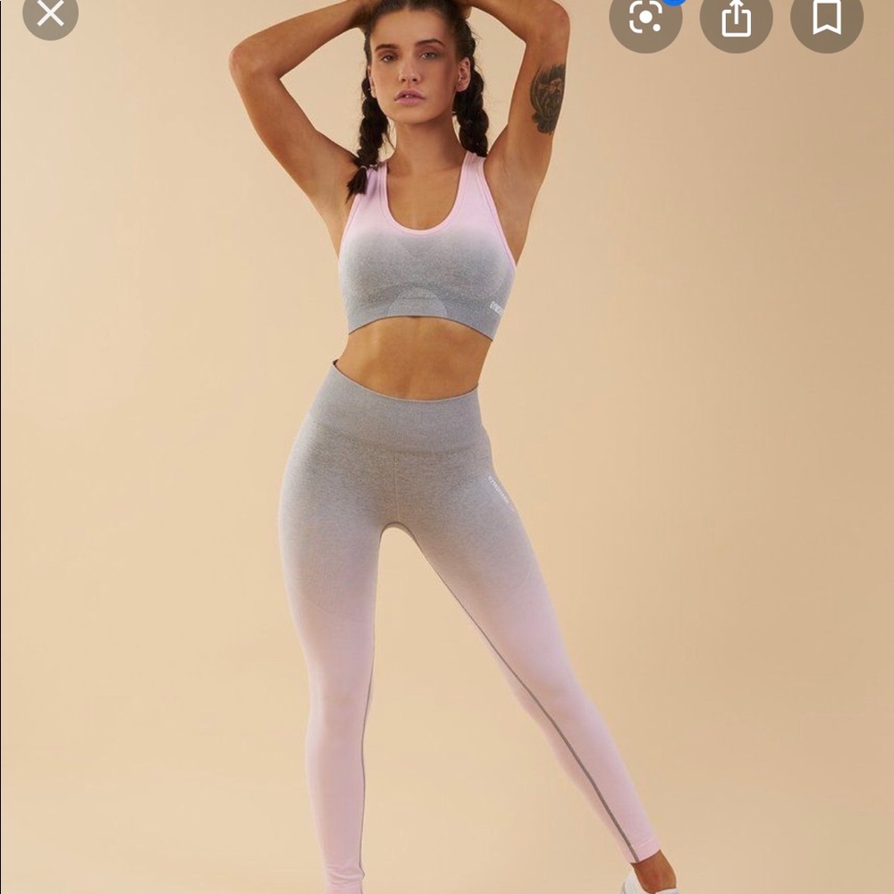BRAND NEW WITH TAGS!GymShark leggings bra top